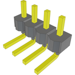 Samtec-MTSW-104-23-T-S-115-RA Connector Headers and PCB Receptacles Conn Unshrouded Header HDR 4 POS 2.54mm Solder RA Side Entry Thru-Hole Bulk Samtec-MTSW-104-23-T-S-115-RA Connector Headers and PCB Receptacles Conn Unshrouded Header HDR 4 POS 2.54mm Solder RA Side Entry Thru-Hole Bulk