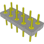 Samtec-BDL-105-G-E Connector Headers and PCB Receptacles Conn Unshrouded Header HDR 10 POS 2.54mm Solder ST Top Entry Thru-Hole Tube Samtec-BDL-105-G-E Connector Headers and PCB Receptacles Conn Unshrouded Header HDR 10 POS 2.54mm Solder ST Top Entry Thru-Hole Tube
