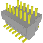 Samtec-BKT-113-04-L-V Connector Headers and PCB Receptacles Conn Unshrouded Header HDR 13 POS 1mm Solder ST SMD TIGER CLAW™ Tube