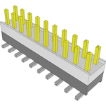 Samtec-HW-10-16-F-D-250-SM Connector Headers and PCB Receptacles Conn Board Stacker HDR 20 POS 2.54mm Solder ST Top Entry SMD Tube