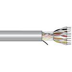 Alpha Wire-5021C SL005 Cable Multi-Conductor Multi-Conductor Cable Semi Rigid Polyvinyl Chloride 2Conductors 22AWG 4.52mm 300VAC Slate Polyvinyl Chloride 30.48m Spool