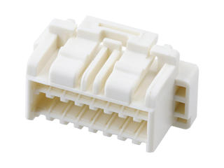 5031491600 - CLIK-Mate Plug Housing, 1.50mm Pitch, Dual Row, Positive Lock, 16 Circuits, Natural