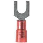 Panduit-PNF18-6F-M Connector Terminals Fork Terminal 18-22AWG Copper Red 19.79mm Tin Box
