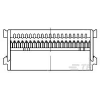 TE Connectivity-1-1658526-0 Connector Headers and PCB Receptacles Conn IDC Connector F 16 POS 2.54mm IDT RA Cable Mount TE Connectivity-1-1658526-0 Connector Headers and PCB Receptacles Conn IDC Connector F 16 POS 2.54mm IDT RA Cable Mount