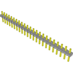 Samtec-TLW-123-05-T-S Connector Headers and PCB Receptacles Conn Unshrouded Header HDR 23 POS 2.54mm Solder ST Top Entry Thru-Hole Bulk