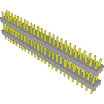 Samtec-TW-25-04-G-D-330-110 Connector Headers and PCB Receptacles Conn Board Stacker HDR 50 POS 2mm Solder ST Top Entry Thru-Hole Bulk