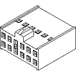 Molex-0901420032 Connector Discrete Wire Housing Conn Housing F 32 POS 2.54mm Crimp ST Cable Mount C-Grid III™ Bag
