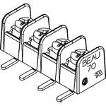 Molex-38701-5903 Connector Terminal Blocks Conn Barrier Strip 3 POS 8.26mm Solder RA Thru-Hole 20A