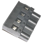 Molex-0393740803 Connector Terminal Blocks Conn Eurostyle Block F 3 POS 7.5mm Screw ST Cable Mount 15A/Contact Eurostyle™