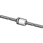 Nexperia-1N4745A,133 Zener Zener Diode Single 16V 5% 16Ohm 1000mW 2-Pin DO-41 Ammo