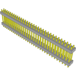 Samtec-TW-32-10-L-D-455-085 Connector Headers and PCB Receptacles Conn Board Stacker HDR 64 POS 2mm Solder ST Top Entry Thru-Hole Bulk