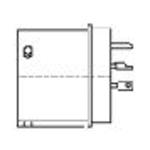 Glenair-MS27471Y9E35P Connector Circular Conn Circular PIN 6 POS Solder Cup ST Panel Mount 6 Terminal 1 Port