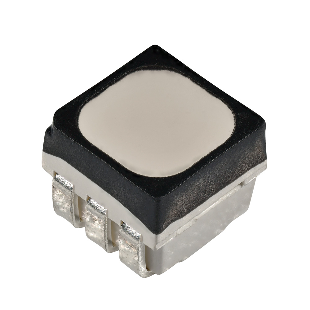 LED, Red, Green, Blue, SMD, Square, R 15mA, G 10mA, B 10mA