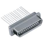 ITT Cannon-MD1-9SH001 Connector D-Subminiature Connector D-Subminiature 0.457m 26AWG Micro D-Subminiature 9 POS SKT Crimp