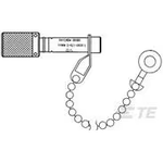 TE Connectivity-D-621-0417-L Connector RF Connector Accessories Plug Terminator Brass Alloy