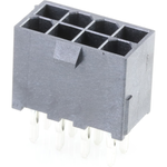 Molex-0466111008 Connector Headers and PCB Receptacles Conn Wire to Board M 8 POS 4.2mm Press Fit ST Top Entry Thru-Hole Mini-Fit BMI Tray
