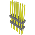 Samtec-EW-07-19-T-D-400 Connector Headers and PCB Receptacles Conn Board Stacker HDR 14 POS 2.54mm Solder ST Top Entry Thru-Hole Bulk