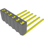Samtec-SSA-106-W-T-RA Connector Headers and PCB Receptacles Conn Socket Strip SKT 6 POS 2.54mm Wire Wrap RA Thru-Hole Bulk