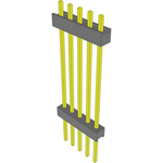 Samtec-EW-05-14-L-S-1000 Connector Headers and PCB Receptacles Conn Board Stacker HDR 5 POS 2.54mm Solder ST Top Entry Thru-Hole Bulk