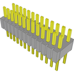 Samtec-HTMS-113-02-S-D Connector Headers and PCB Receptacles Conn Unshrouded Header HDR 26 POS 1.27mm Solder ST Top Entry Thru-Hole Tube