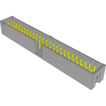 Samtec-HTSS-125-04-S-D-RA Connector Headers and PCB Receptacles Conn Shrouded Header (4 Sides) HDR 50 POS 2.54mm Solder RA Side Entry Thru-Hole Tube