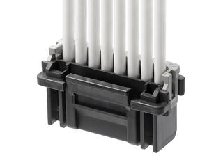 2127242051 - Micro-One Wire-to-Board Receptacle Housing, 2.00mm Pitch, Single Row, Glow-Wire Capable, 5 Circuits, Black