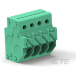 TE Connectivity-1986716-2 Connector Terminal Blocks Conn Terminal Block F 2 POS 3.5mm Push-In Spring ST Cable Mount 2A