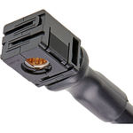 Molex-2244132116 Cable Assembly DC Power SW1-to-Pigtail Off-the-Shelf (OTS) Cable Assembly, 8.00mm Diameter, Female, 1000.00mm Length, 1/0 AWG, Black