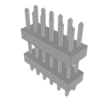 Samtec-TW-06-04-TM-D-300-100 Connector Headers and PCB Receptacles Conn Board Stacker HDR 12 POS 2mm Solder ST Top Entry Thru-Hole Bulk Samtec-TW-06-04-TM-D-300-100 Connector Headers and PCB Receptacles Conn Board Stacker HDR 12 POS 2mm Solder ST Top Entry Thru-Hole Bulk