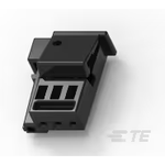 TE Connectivity-1-1418640-5 Connector Discrete Wire Housing Conn Housing RCP 3 POS 2.54mm Crimp ST Cable Mount Black Box