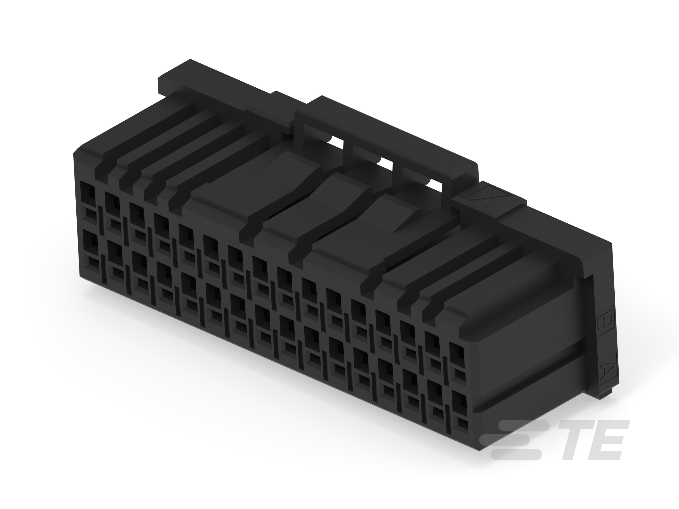DYNAMIC 1100D REC HSG X 32P BLACK 33%GF-1-2333134-6