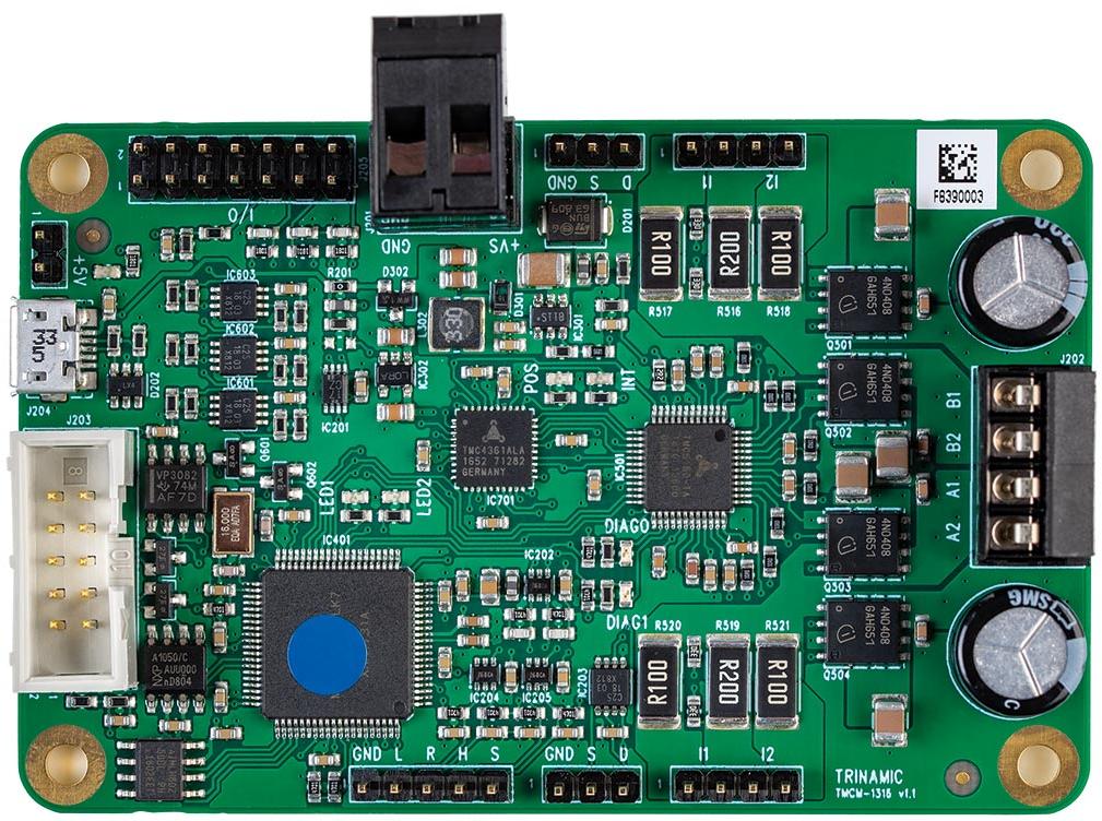Analog Devices-TMCM-1316 STEPROCKER null 1-Axis Bipolar Stepper Motor Controller/Driver Module with RS485 and USB, 5.7A RMS, +24V