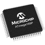 Microchip Technology-ATMEGA169P-15AT Microcontrollers - MCUs MCU 8-bit AVR RISC 16KB Flash 3.3V/5V Automotive AEC-Q100 64-Pin TQFP T/R