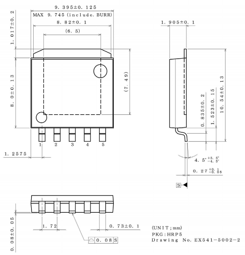 Product dimension image