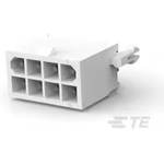 TE Connectivity-794065-1 Connector Headers and PCB Receptacles Conn Wire to Board HDR 8Power POS 4.14mm Solder ST Thru-Hole Bag