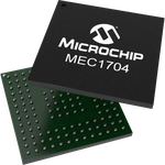 Microchip Technology-MEC1704Q-C1-I/SZ  I/O Controller Keyboard and Embedded Controller 144-Pin WFBGA Tray
