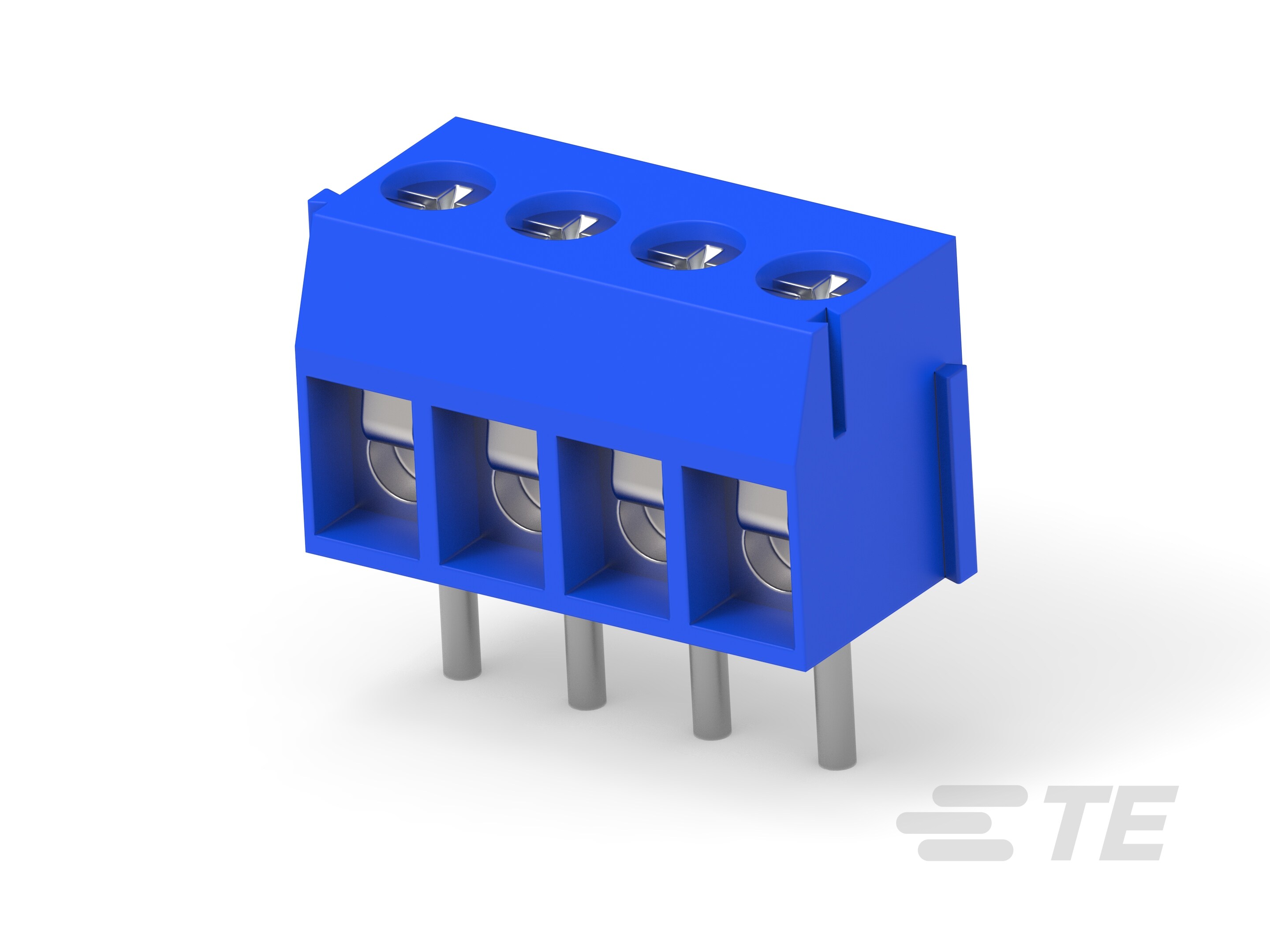 4P TB ,90deg,VT,3.5mm,Blue,w/interlock-1776275-4