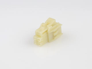 1053082204 - Nano-Fit Receptacle Housing, TPA Capable, 2.50mm Pitch, Dual Row, 4 Circuits, Natural, Glow-Wire Capable