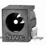 Switchcraft-RASM722PTR13X Connector Power Conn Power PL 2 POS Solder RA SMD 3 Terminal 1 Port T/R
