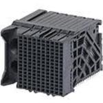 Molex-0760603020 Connector Backplane Conn Daughter Card RCP 150 POS 1.9mm Press Fit RA Thru-Hole Impact™ Tray