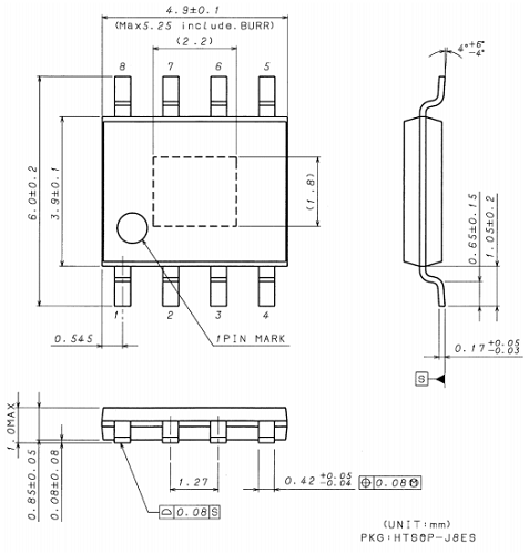 Product dimension image