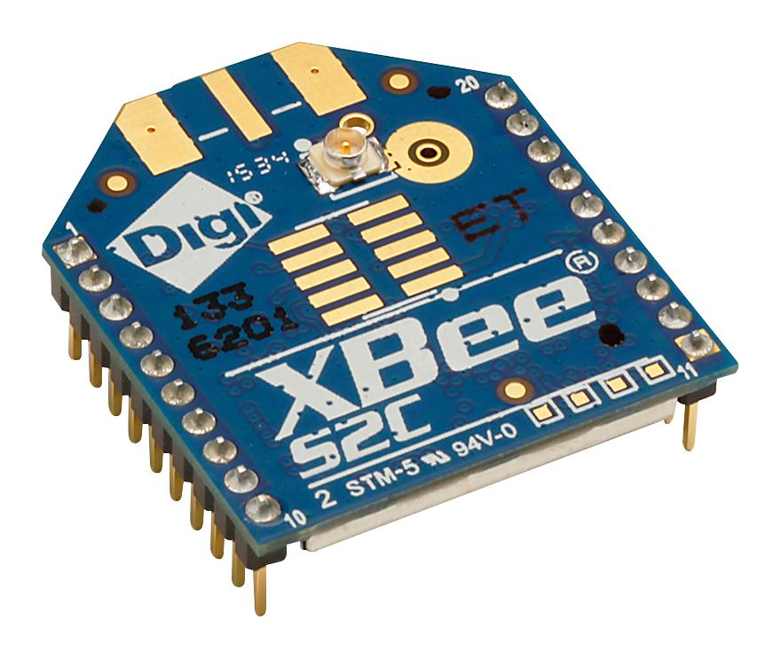 ZigBee RF Module, IEEE 802.15.4, 2.4GHz, SPI, UART, U.FL Connector