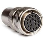 ITT Cannon-CA06COM-PG14S-6S-F42 Connector Circular Conn Circular SKT 6 POS Solder Cup ST Cable Mount 6 Terminal 1 Port