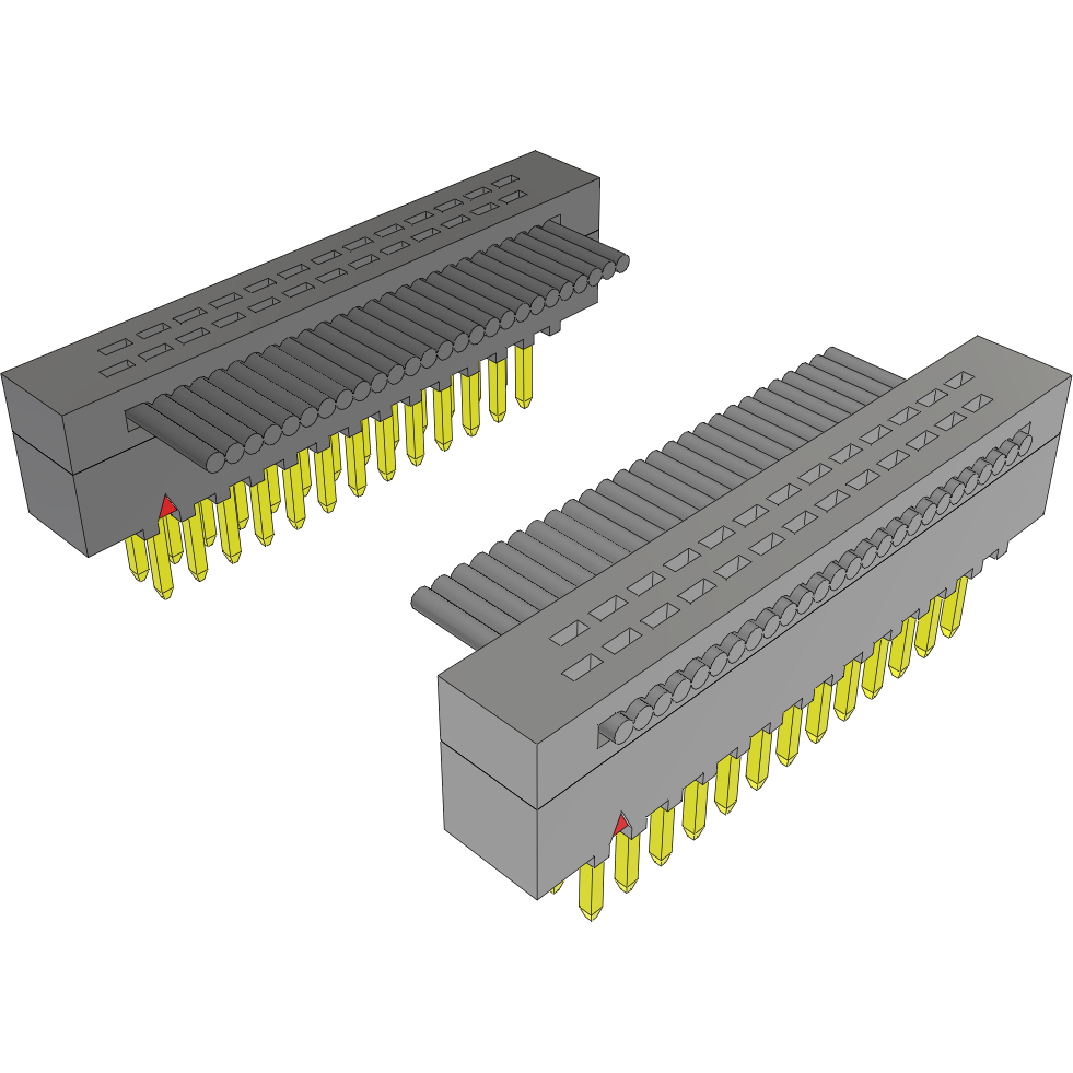 Samtec-FFMD-13-D-03.00-01-RW  Cable Assembly Flat Ribbon 0.07m 30AWG IDC Connector to IDC Connector 26 to 26 POS M-M IDT-IDT Bulk