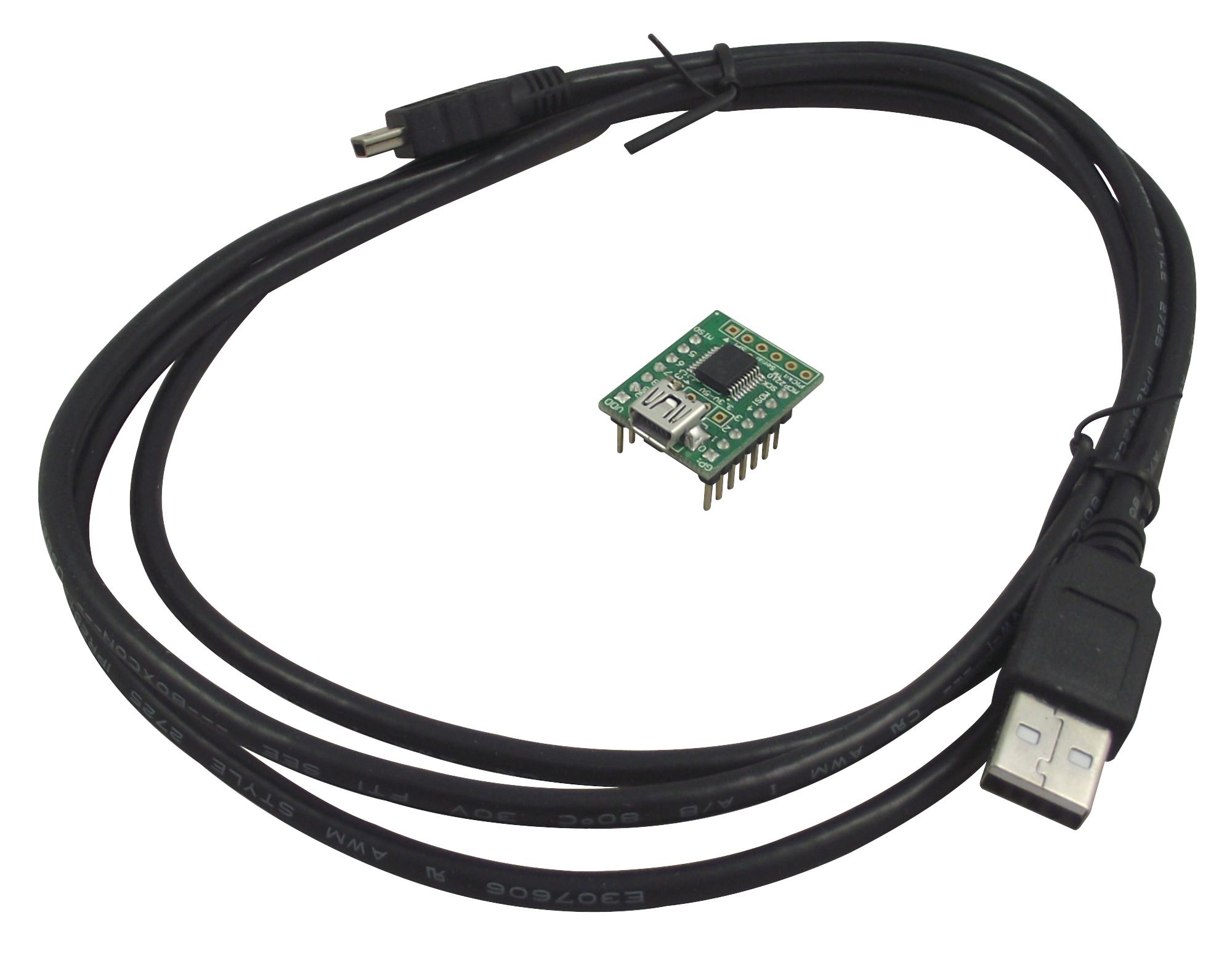 Breakout Module, MCP2210 USB to SPI Master Converter, Used with MCP2210 Motherboard