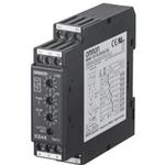 Omron-K8AK-TH11S 24VAC/DC Relays Other Electromechanical Relay 24VDC 24VAC 5A SPDT(22.5x100x90)mm DIN Rail Monitoring Relay