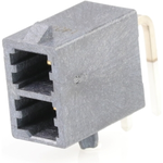 Molex-1720640002 Connector Headers and PCB Receptacles Conn Wire to Board HDR 2Power POS Solder RA Side Entry Thru-Hole Mega-Fit Tray