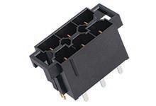 439151412 - 10.00mm Pitch Mini-Fit Sr. Header, Dual Row, Vertical, 3.18mm PCB Thickness, Silver (Ag) Plating, 8 Circuits