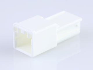 5046940200 - CP-3.3 Plug Housing, 3.30mm Pitch, Single Row, Polarized, Positive Inertia Lock, 2 Circuits, Natural