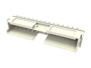 2159321570 - 2.50mm Pitch, Mini-Lock PCB Header, Single Row, Right-Angle, Surface Mount, Tin Plating, 15 Circuits, Natural, Tape and Reel